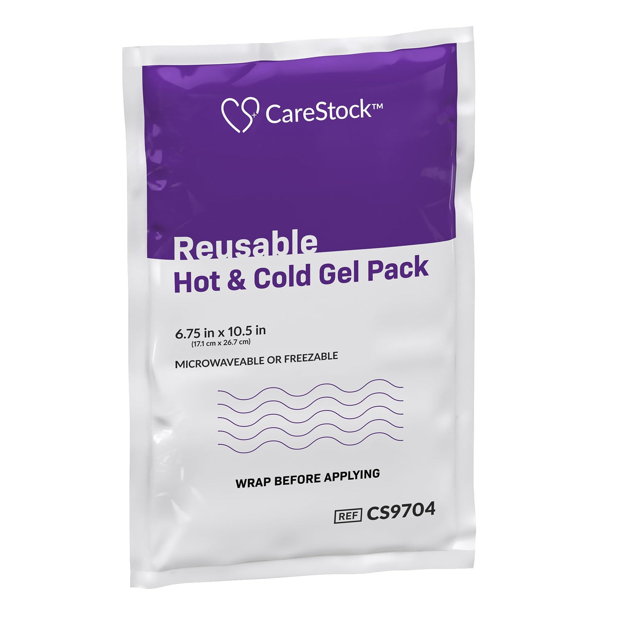 CareStock compresa gel caliente fria grande para alivio localizado y uso diario.