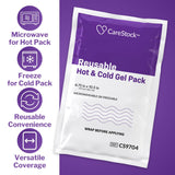 CareStock gel se adapta al contorno del cuerpo para mayor confort.