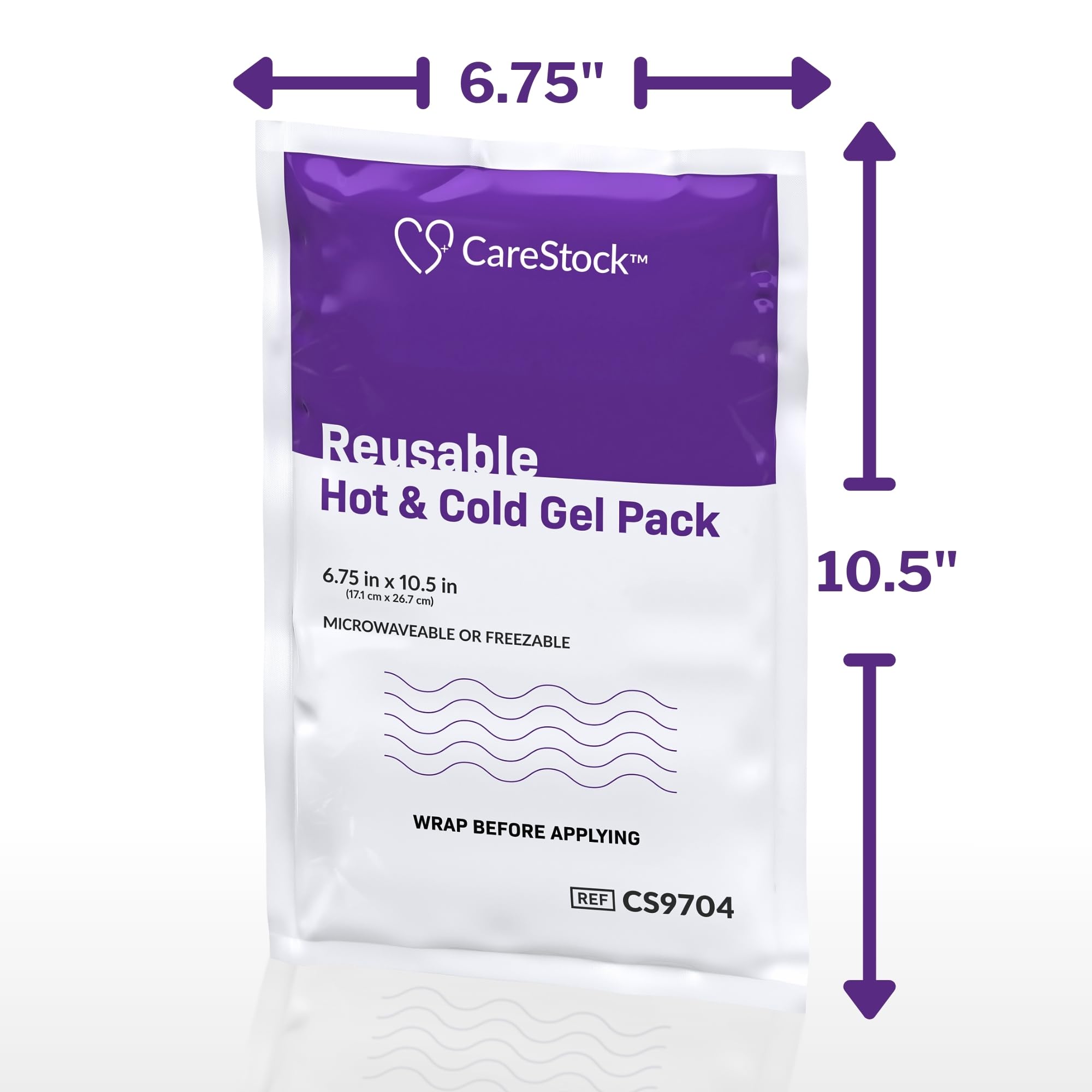 CareStock uso diario para aliviar dolor muscular en casa o fuera.