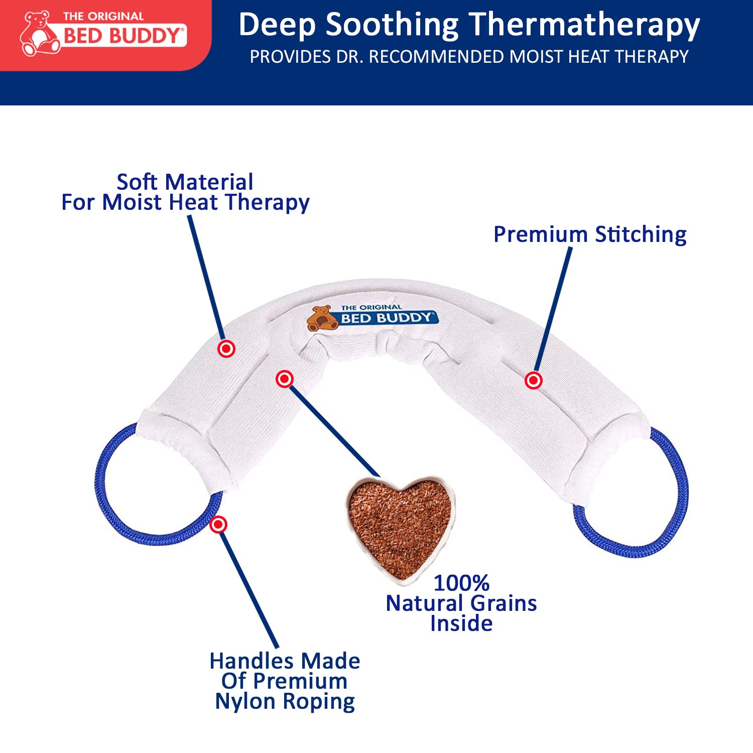Carex Bed Buddy compresa fría para cuello y alivio refrescante