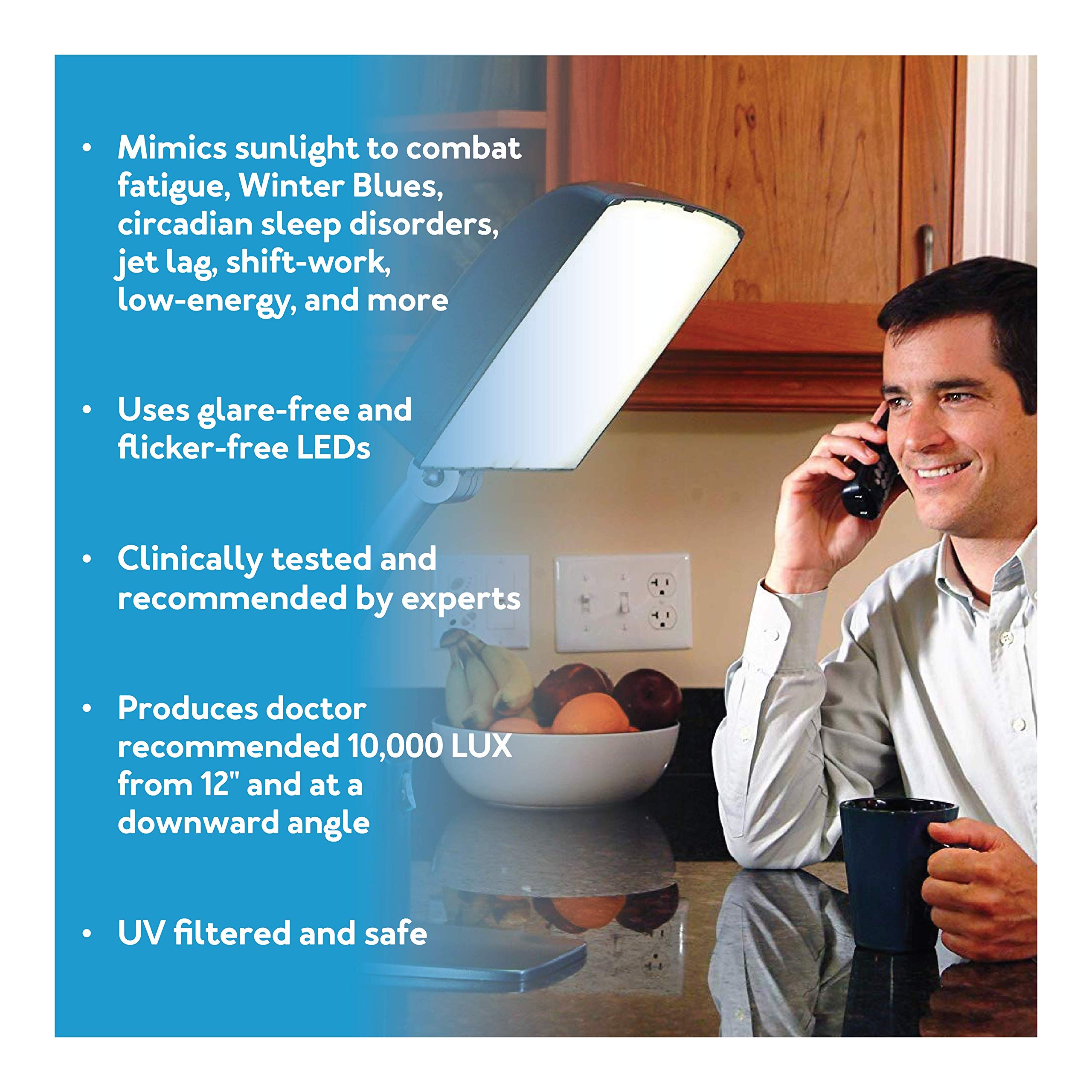 Carex Day-Light Sky dos niveles de iluminación para diferentes situaciones