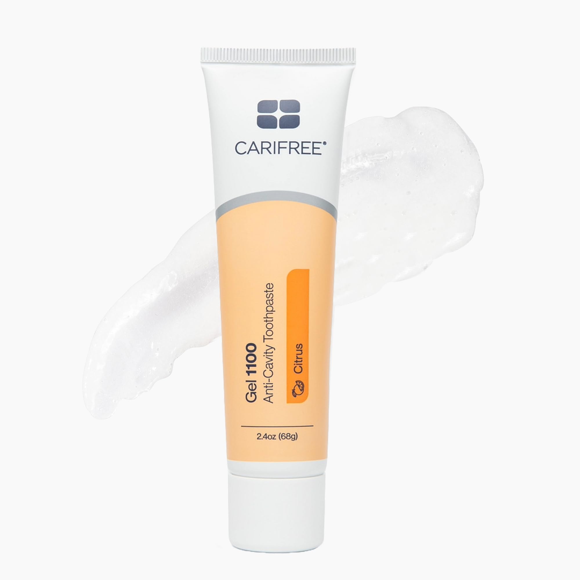 CariFree Gel 1100, fórmula suave y no abrasiva para dientes sensibles