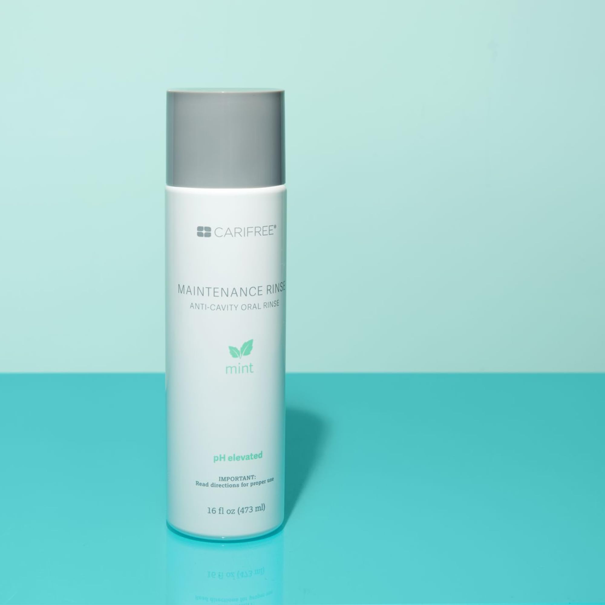 CariFree enjuague de mantenimiento: sin alcohol para mayor comodidad.