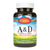 Carlson A&D, bote de vitaminas para visión y piel.