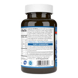 Etiqueta clara de Carlson con vitaminas A y D3 para referencia rápida.