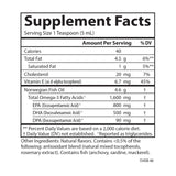 Carlson Aceite de Pescado 1600 mg, frasco de 500 ml listo para usar.