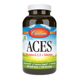 Carlson Aces, botella frontal: aporte antioxidante para la salud diaria.