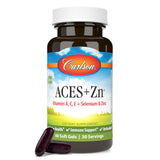 Carlson ACES + Zn, botella de cápsulas para apoyo al sistema inmunológico.