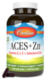 Carlson ACES + Zn, botella de cápsulas suaves, apoya la salud celular