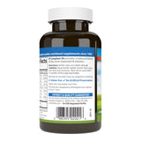 Carlson B Compleet 50: etiqueta legible, mezcla equilibrada de vitaminas B.