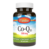 Carlson CoQ10 300 mg, cápsulas blandas en bote, apoyo a la energía diaria