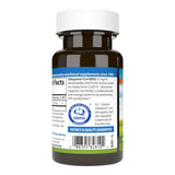 Etiqueta frontal de Carlson CoQH2 ubiquinol con información de la fórmula activa.