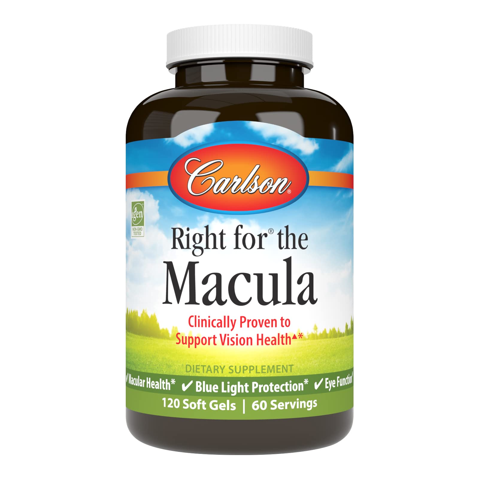Carlson DHA 1000 mg cápsula para la salud macular.