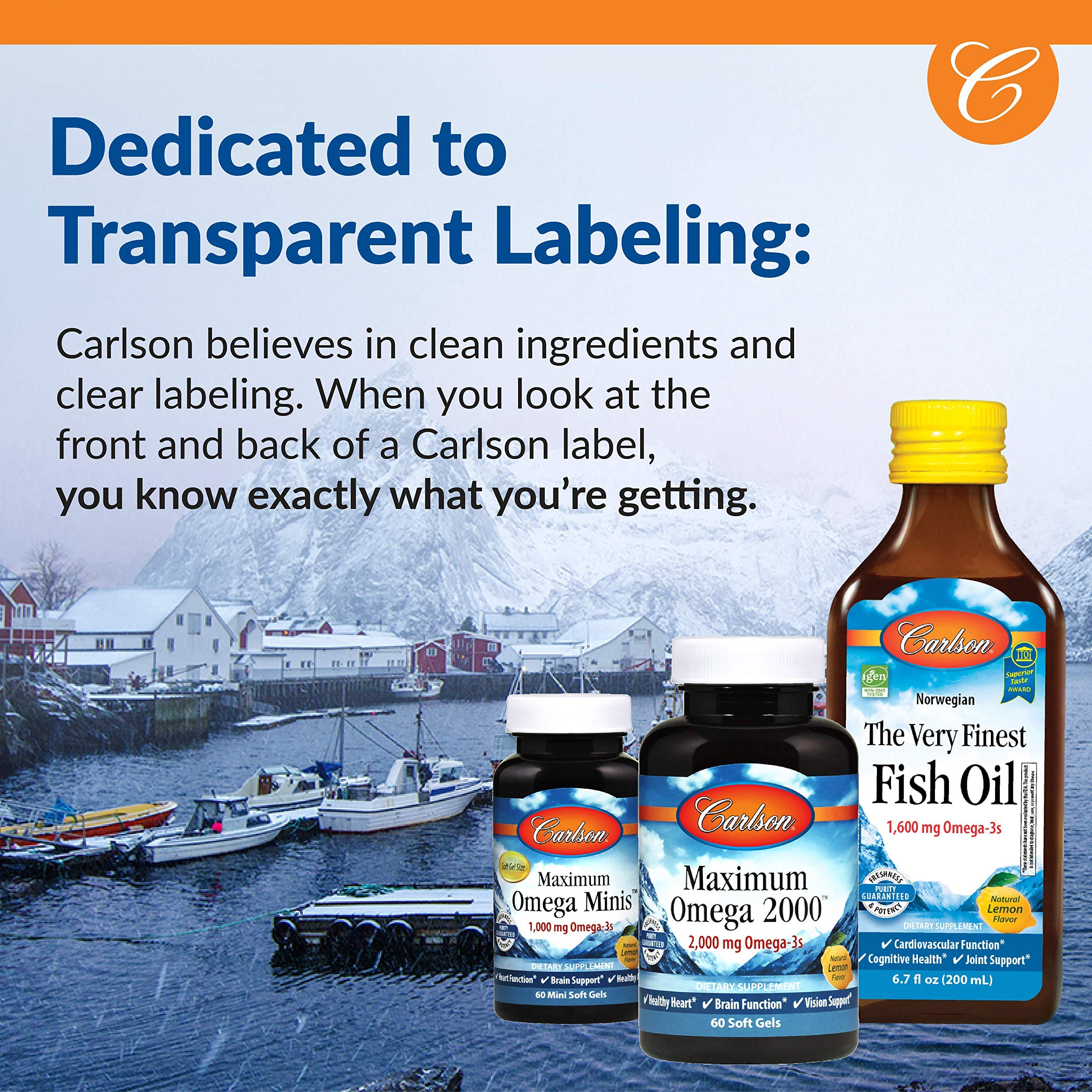 Carlson DHA Lutein: apoyo visual con luteína y zeaxantina para la vista