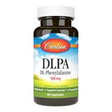 Carlson DLPA botella con cápsulas de fenilalanina 500 mg para uso diario