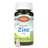 Dosis de 5 mg de zinc por tableta para uso diario infantil.