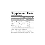Dosis de 400 UI por cápsula de Carlson E-Gems Elite para nutrición vitamínica