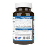 Carlson EcoSmart Omega-3, etiqueta sostenible visible, certificado de sostenibilidad.