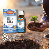 Carlson Elite DHA pescado salvaje fuente sostenible de omega para un plan diario