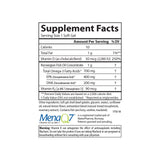 Carlson Elite Omega-3 D y K, sabor a limón, fácil consumo diario.