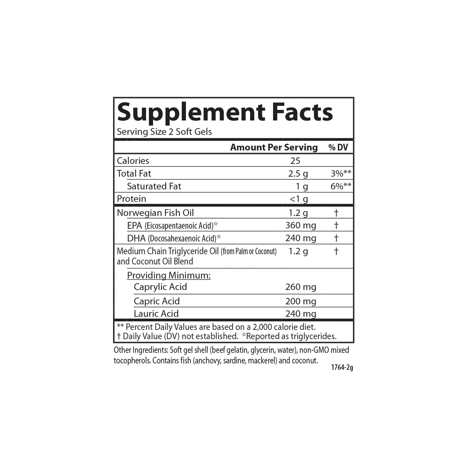 Carlson omega-3 EPA DHA en cápsulas para apoyo cognitivo y visual.