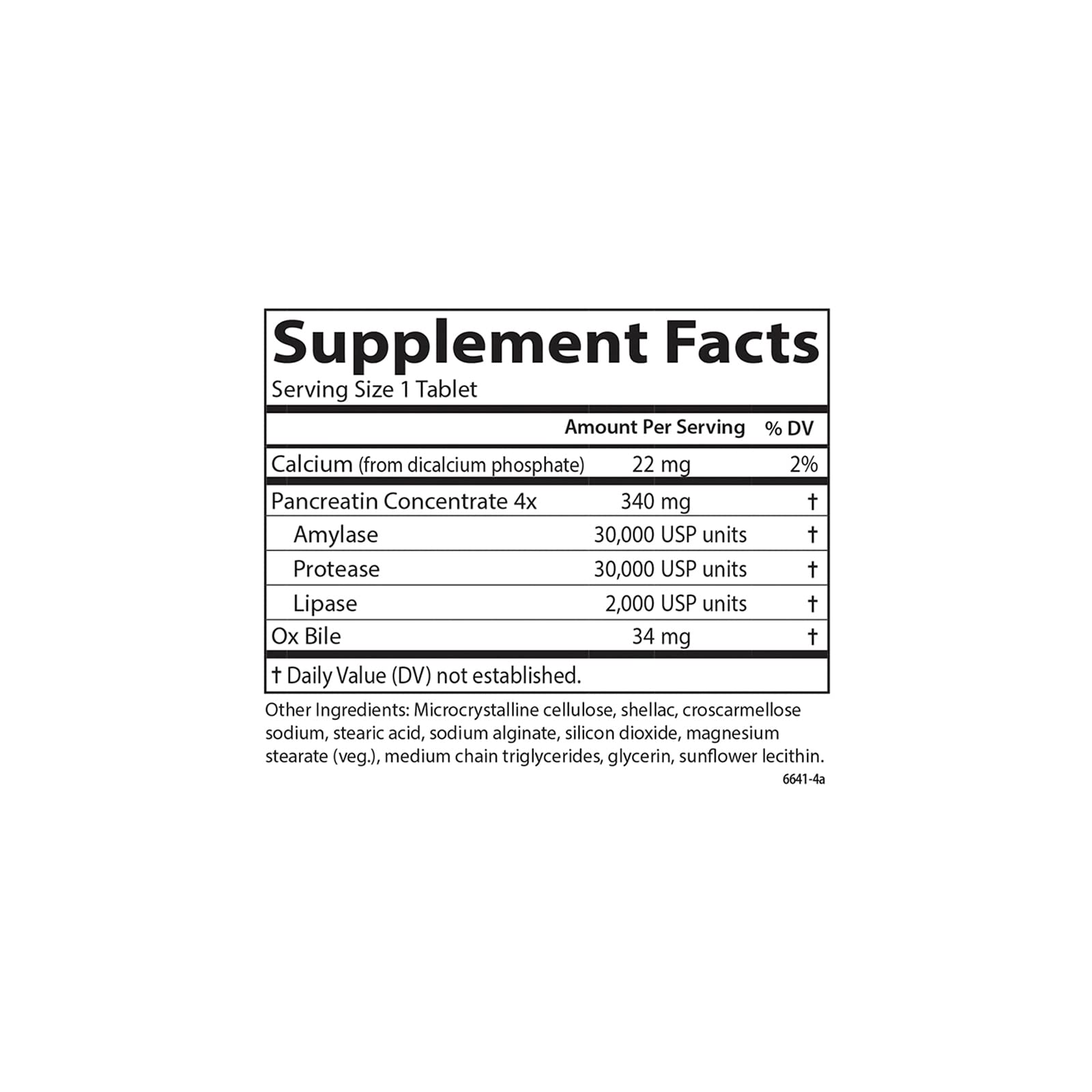 Carlson etiqueta detallada, información nutricional clara para decisiones informadas