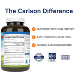 Carlson Geles Magnesio 400 mg: etiqueta clara que transmite calidad