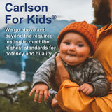 Carlson Gotas D3 para bebé, vegetariano y apto para dieta infantil.