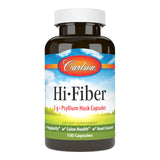 Carlson Hi-Fiber: botella de cápsulas lista para la rutina diaria.