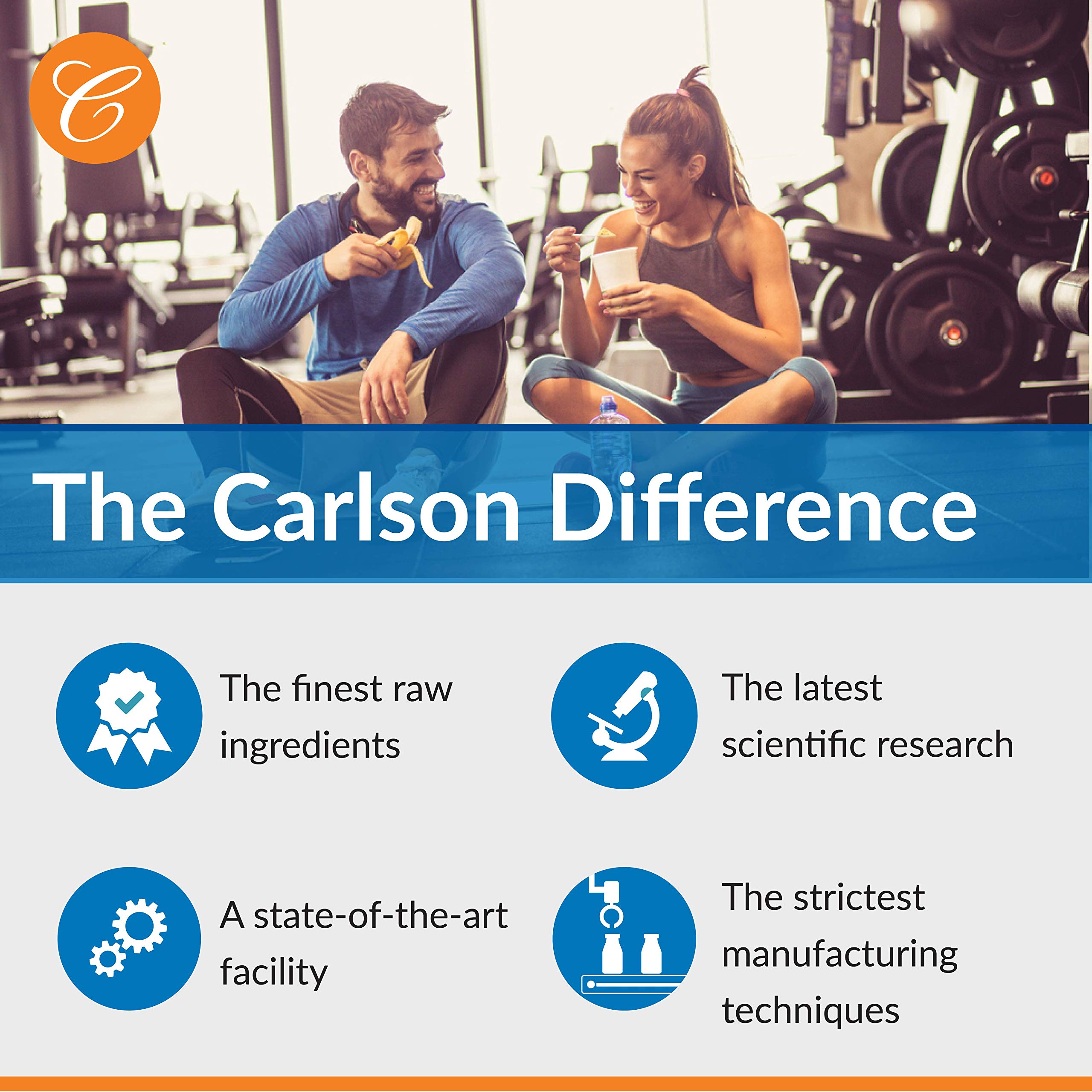 Carlson Hierro masticable 27 mg, dosis diaria conveniente para mantener hierro