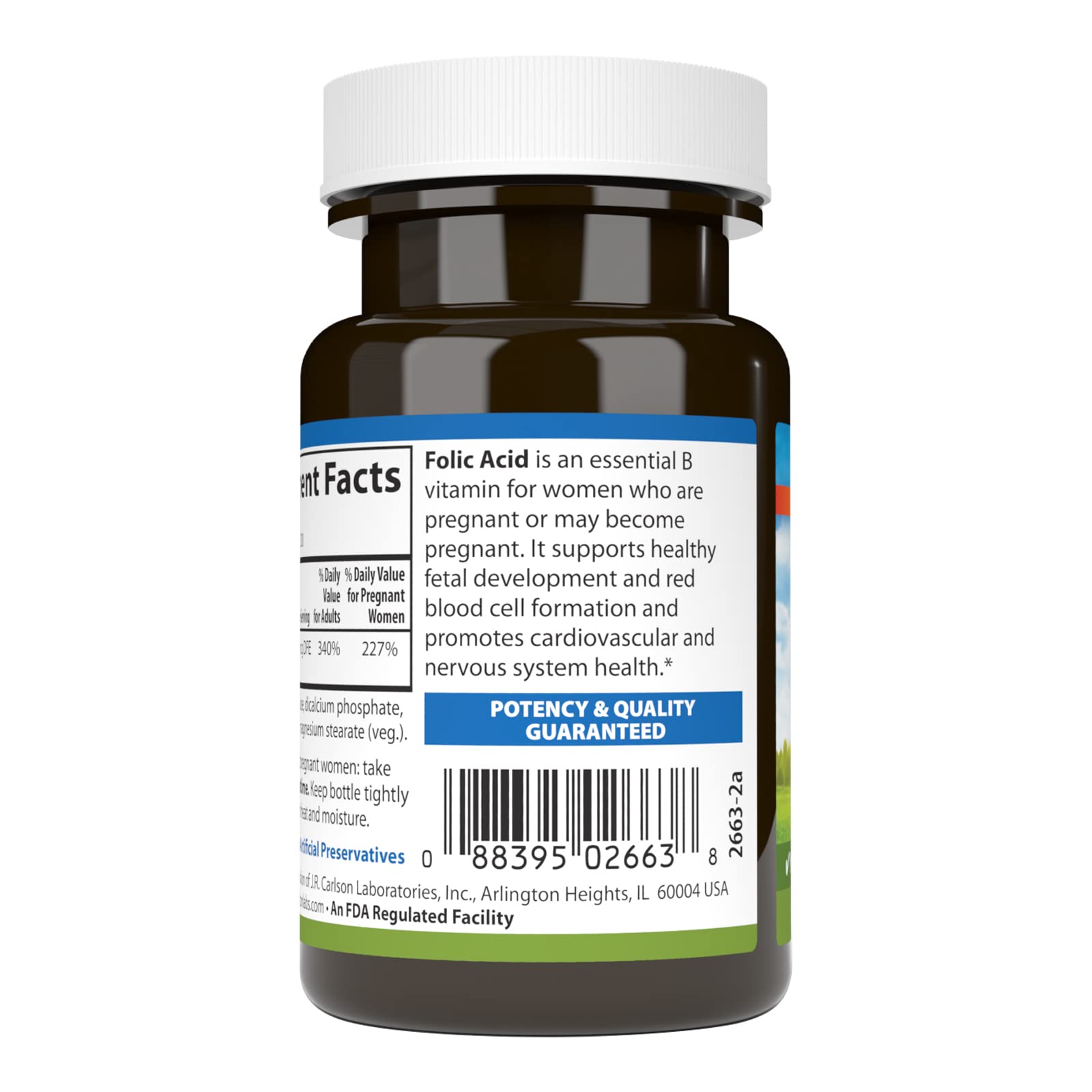 Carlson utiliza ingredientes de alta calidad para cada tableta.