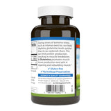Carlson L-Glutamina 750 mg, información clara en la parte trasera del bote.