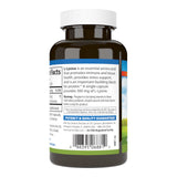 Capsulas de L-Lisina Carlson 500 mg, formato cómodo para uso diario.