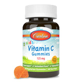 Carlson Labs Kids Vitamina C Gomitas en botella, uso diario para niños.