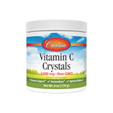 Carlson Labs Vitamina C: cristales sin OGM listos para consumo diario.