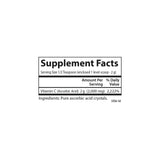 Carlson Labs Vitamina C: envase de 6 onzas para uso continuo.