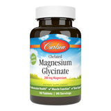 Carlson magnesio quelatado 200 mg: cápsulas en frasco.