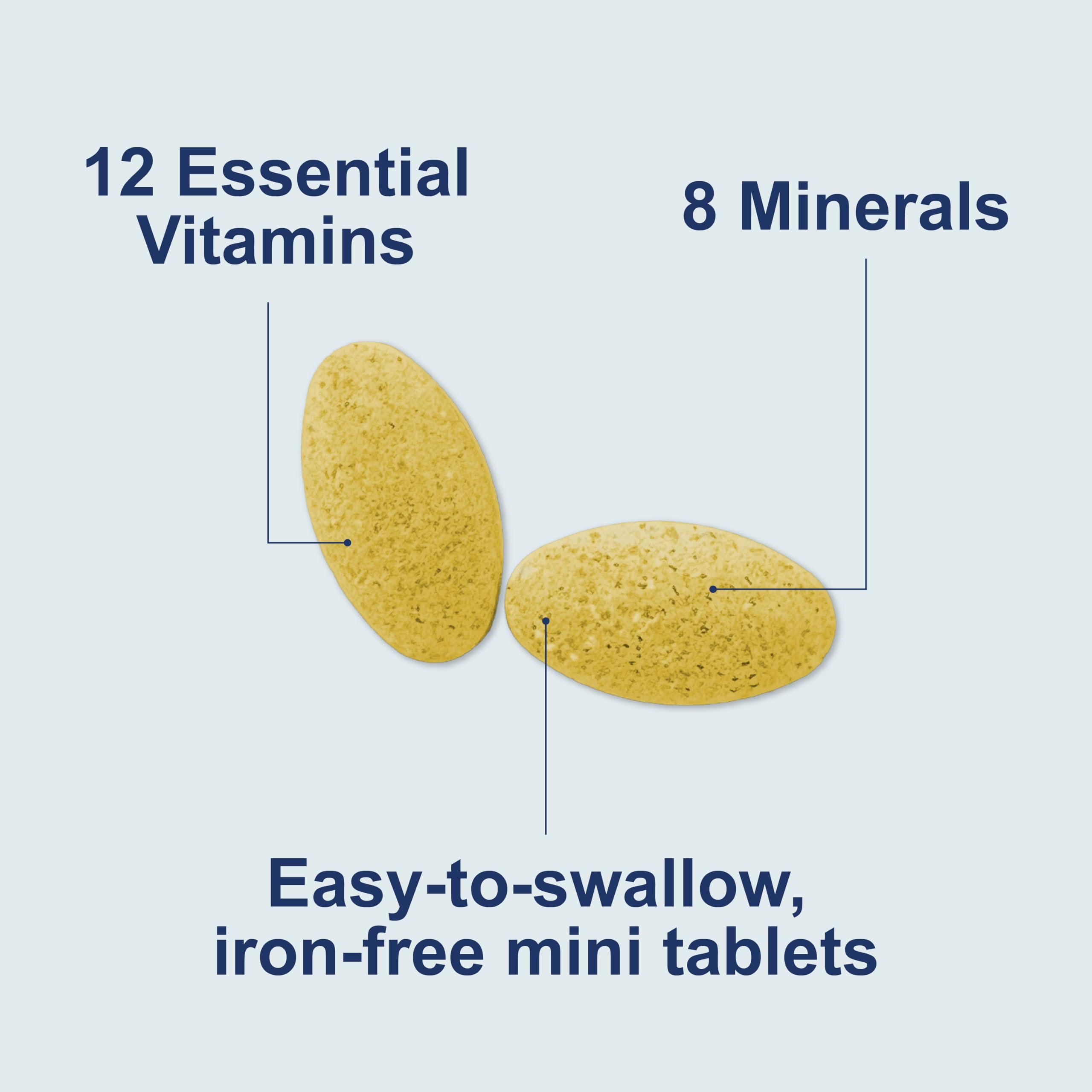 Caja de Carlson Mini-Multi con etiqueta clara para revisar nutrientes.