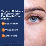 Carlson Moistur-eyes, cápsulas listas para tomar diariamente.