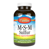 Carlson MSM cápsulas 1000 mg para apoyar articulaciones.