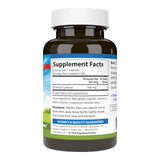 Carlson NAC 500 mg cápsulas en mano, conveniente para apoyo inmunitario diario.