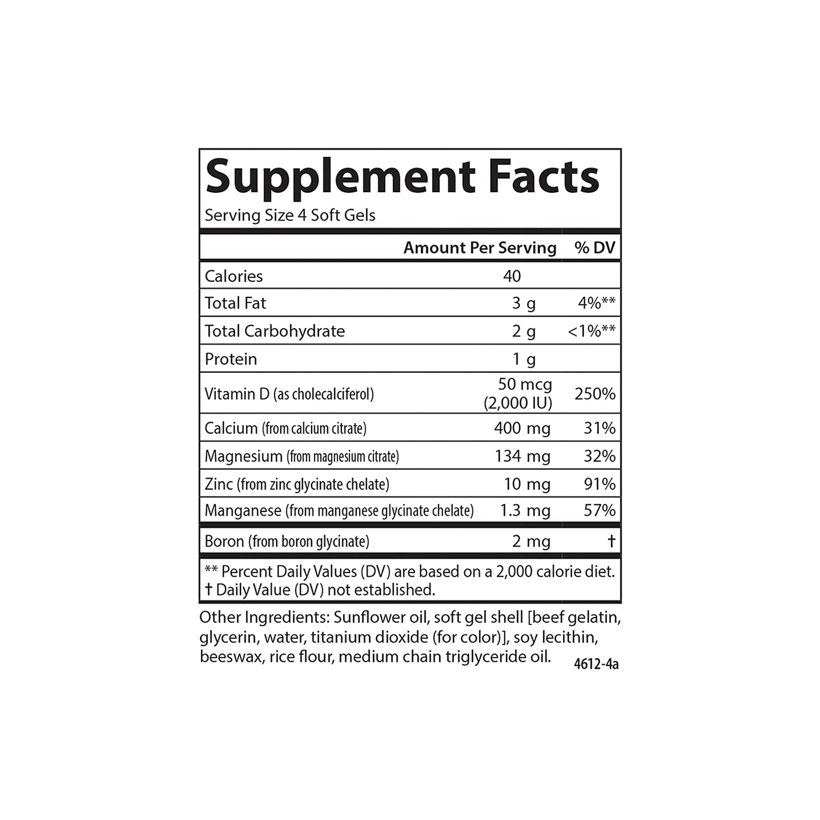 Carlson Nutra-Support vitamina D3: favorece la absorción del calcio