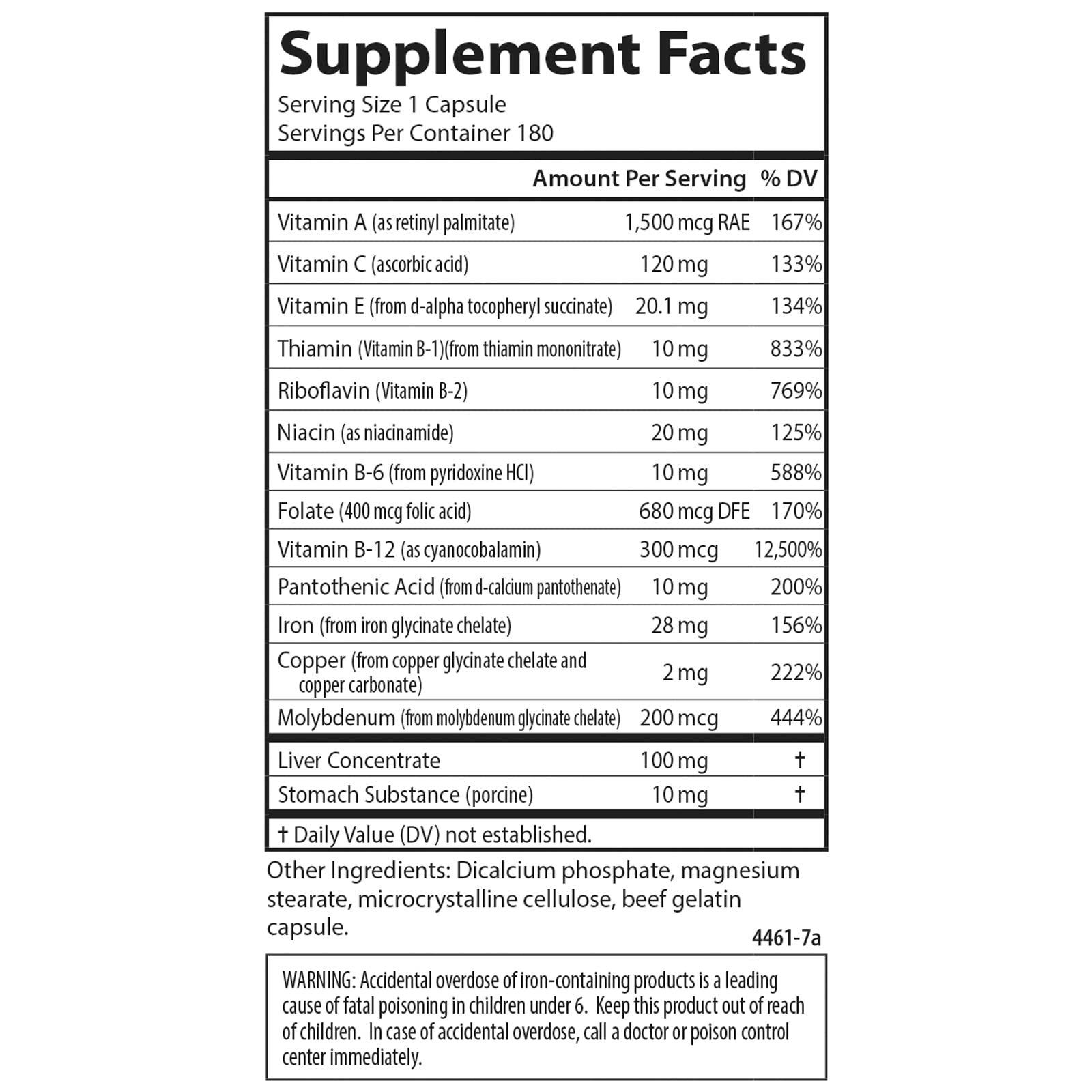 Carlson nutrientes-sangre-vierte-capsulas, verter cápsulas para uso fácil.