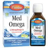 Carlson Omega Limón-Lima, botella 100 mL, sabor cítrico suave para uso diario
