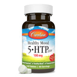 Carlson tabletas 5-HTP Elite, forma conveniente para la dosis diaria.