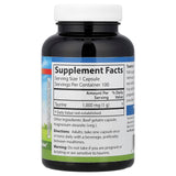 Carlson Taurina, cápsula de 1 g, lista para apoyar la función muscular potencial.