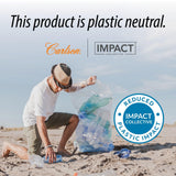 Carlson vista lateral de la botella, diseño compacto
