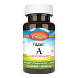 Carlson Vitamina A 25.000 UI, botella para mantener la visión saludable