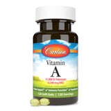 Carlson Vitamina A Palmitato - cápsulas suaves para uso diario, conveniente.