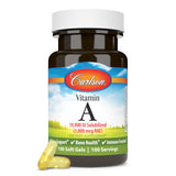 Carlson Vitamina A Solubilizada: cápsulas suaves listas para consumir